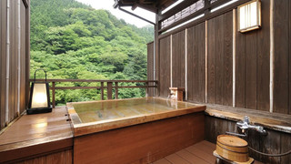 【桐】桧の露天風呂付き客室