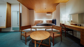 [専用バス・トイレ付] デラックス キングorツインルーム