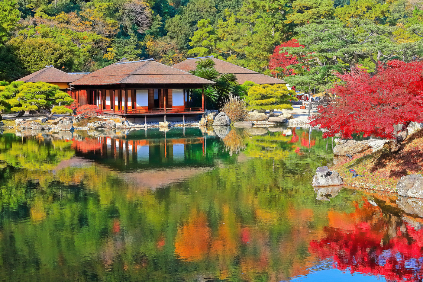 天下の名園「栗林公園」3754263