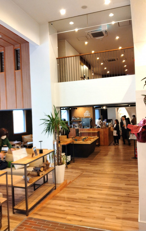 1階にできたカフェ