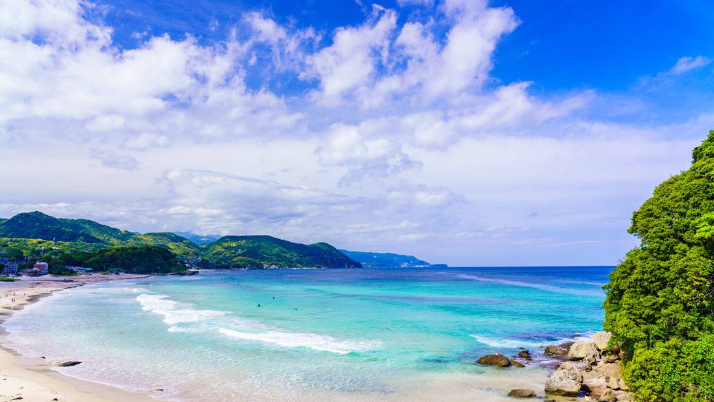 透明感ある海が魅力の
伊豆下田エリアへ / 1