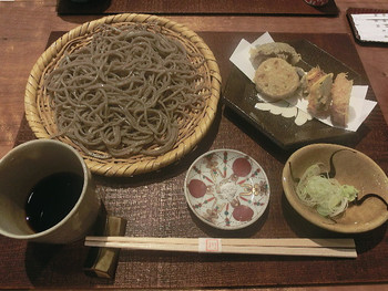 「かわぐち」料理 1061252 季節野菜の天ざるそば