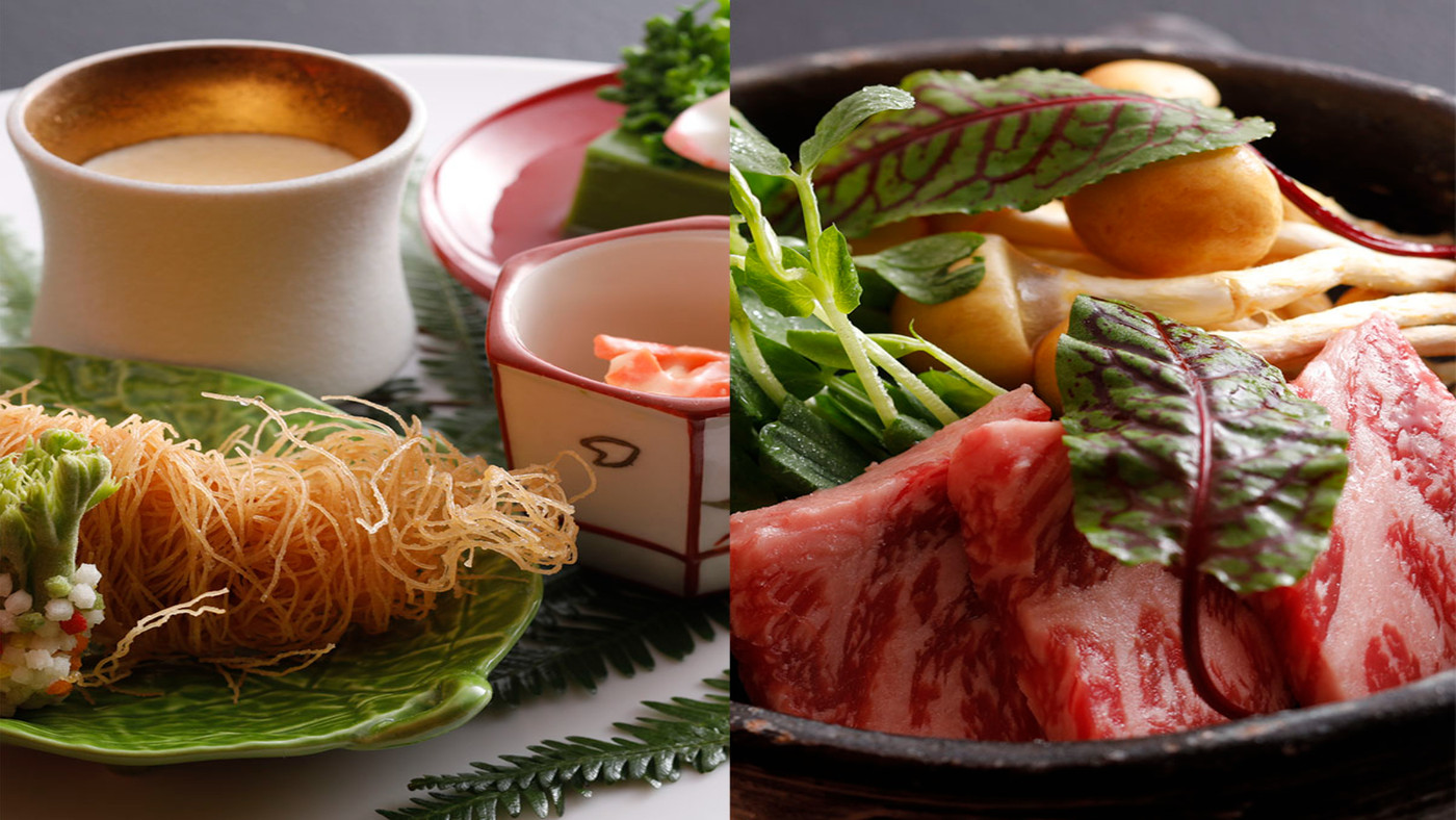 夕暮れの展望露天風呂が絶景の宿3488250