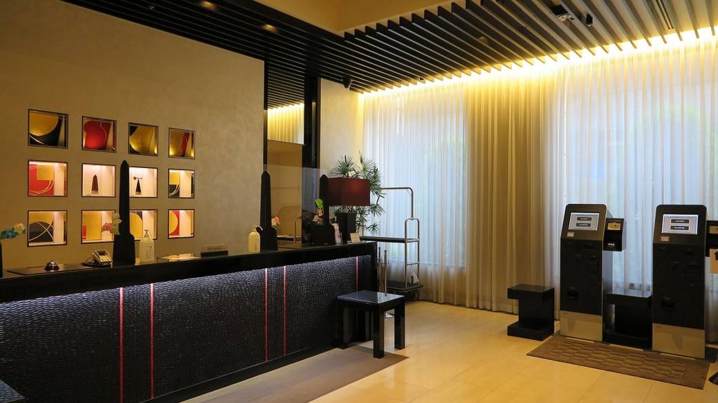  自動精算機でチェックアウト可 / 1