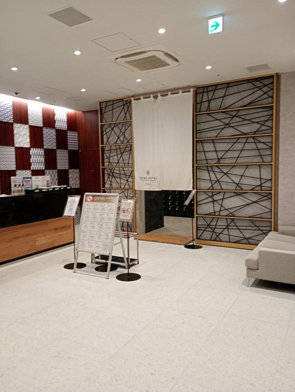 風呂の入り口にはそれ用の受付所があります