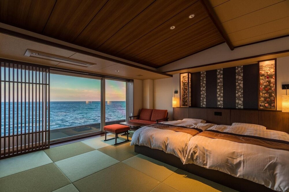 海を目の前に、心も体もリラックス4759324