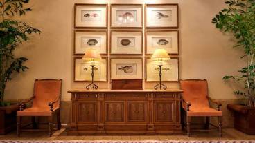 館内に飾られたアート / 3