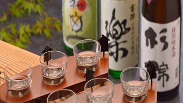 地酒飲み比べ / 7