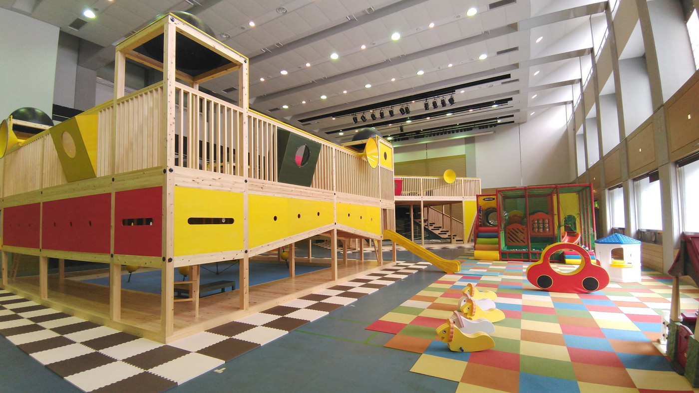 巨大アスレチックに湯舟の種類が豊富な大浴場まで、家族で楽しめる施設が充実♪3415090