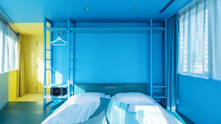 [ライトブルー] コーナールーム 禁煙