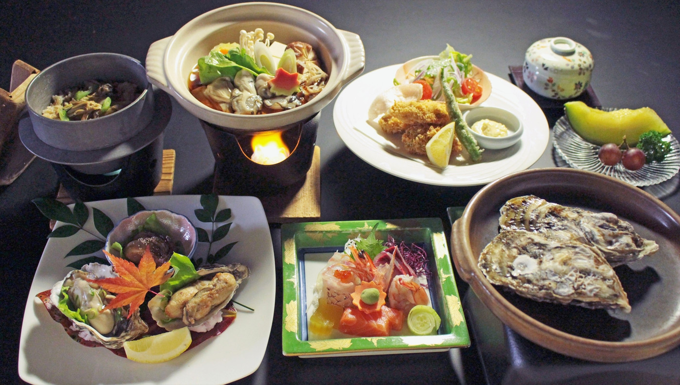 牡蠣料理は冬限定!ハンモックの浮遊感も楽しい海辺のホテル4375359