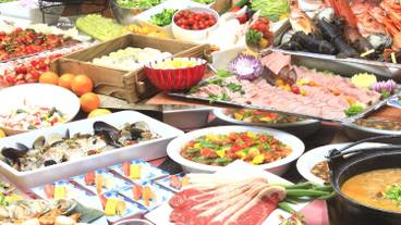 夕食ビュッフェ① / 2