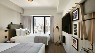 ルーム シングルベッド 2 台 禁煙 シティビュー