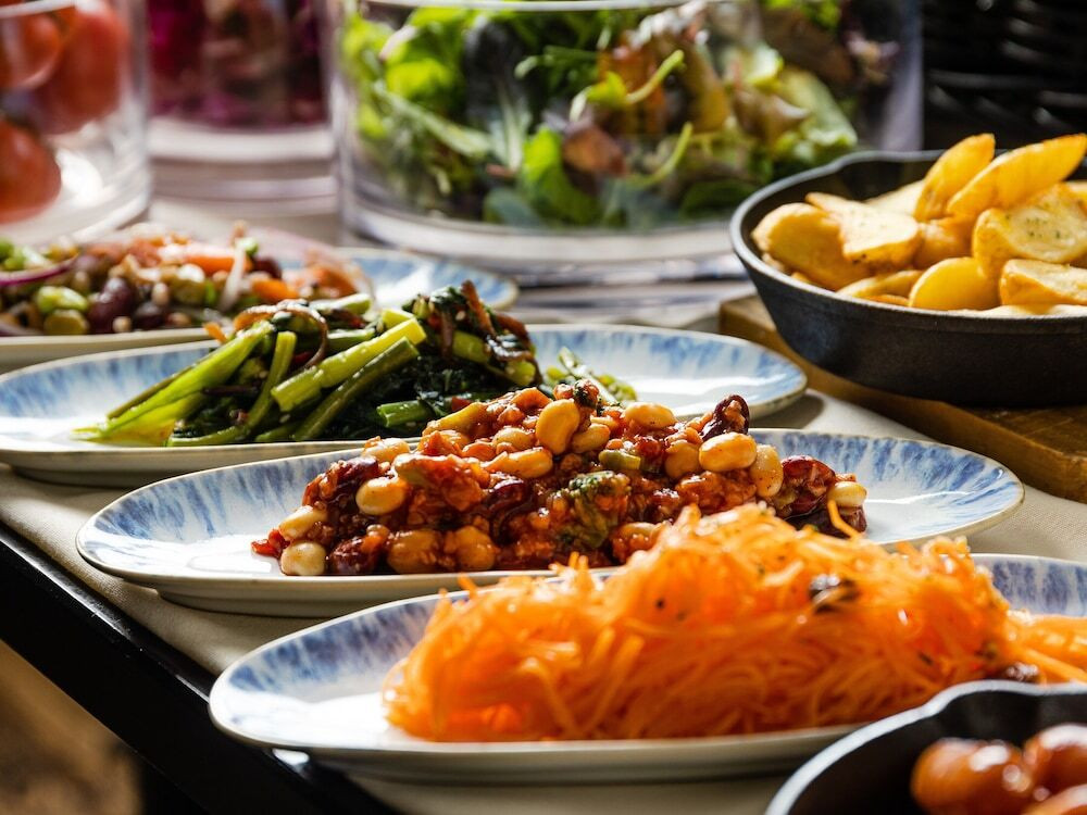 朝食ビュッフェ