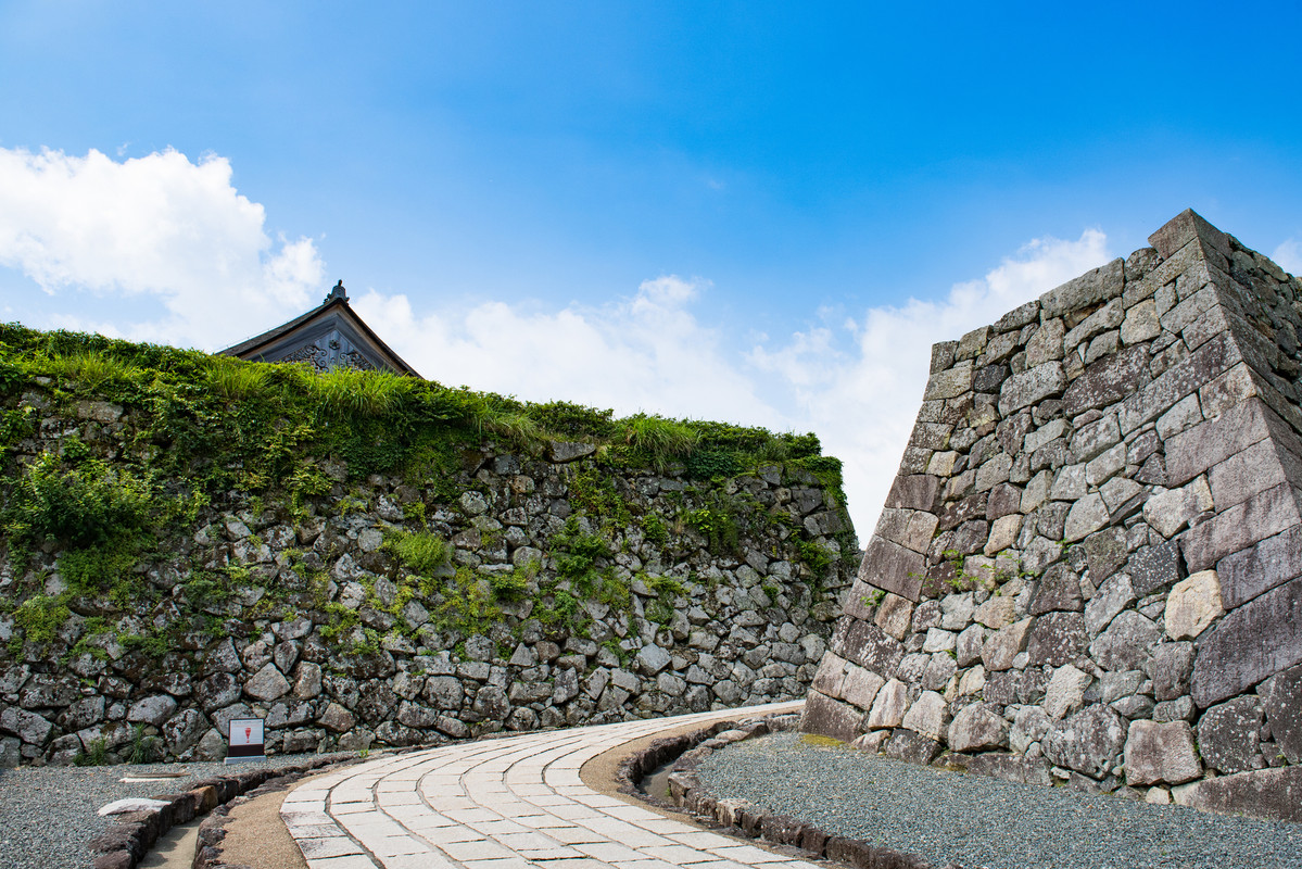 丹波篠山城の石垣