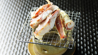 [共用バスルーム] 懐かしの間 タラバ蟹, 貸切温泉30分付き 夕朝部屋食 禁煙