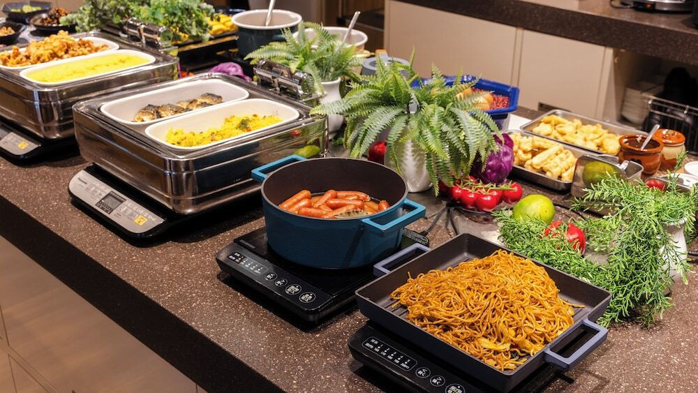 朝食ビュッフェ