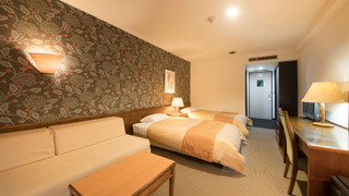 【松林側／禁煙】エコノミーツイン／定員3名 [エコノミー] [ツインルーム] [禁煙]