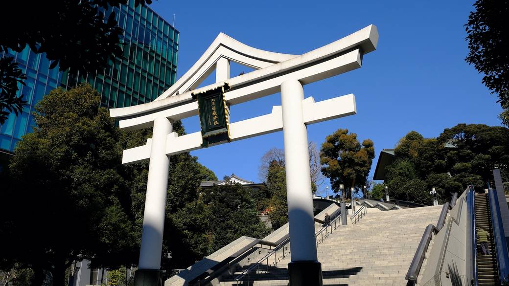 お猿の像に癒される
「日枝神社」で参拝 / 5