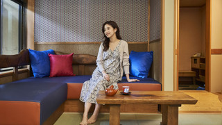 10畳ツインルーム 専用温泉風呂付き客室