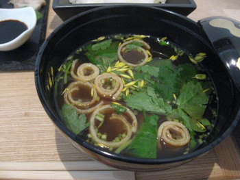 「AWOMB」料理 691418 春菊の味噌汁(2014.06)