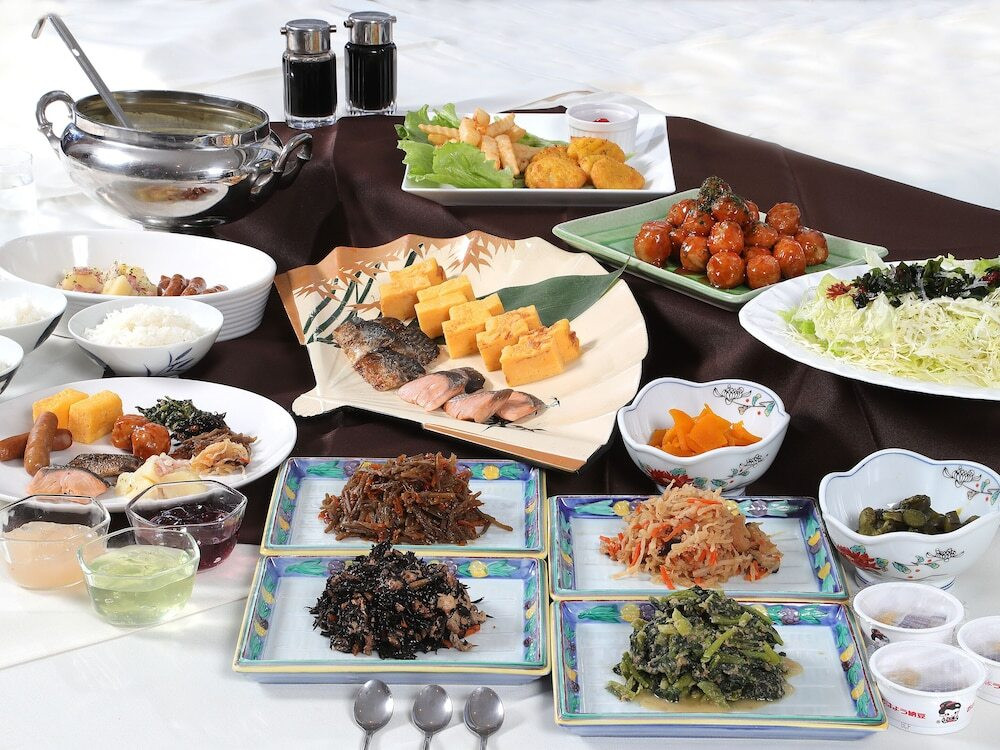 朝食ビュッフェ