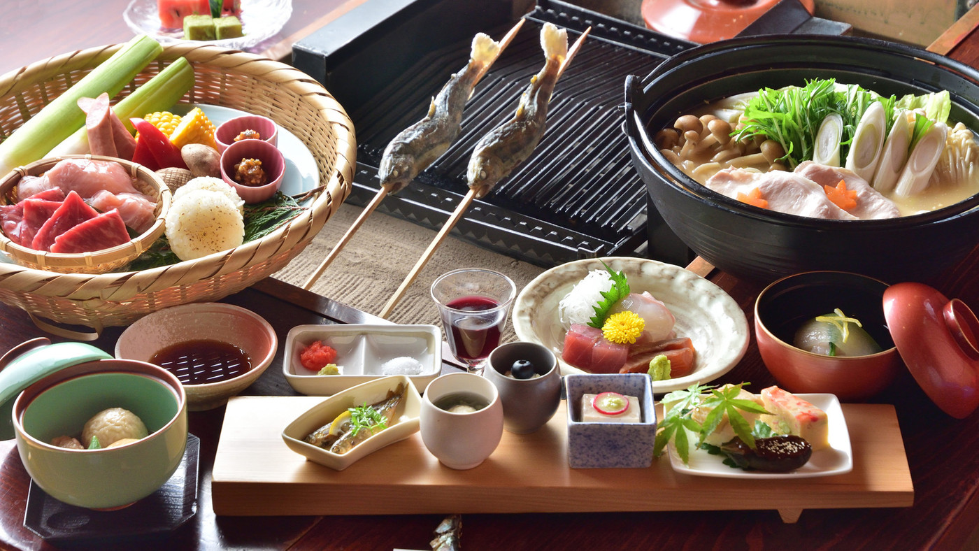 【群馬】かやぶきの郷　薬師温泉旅籠3431505