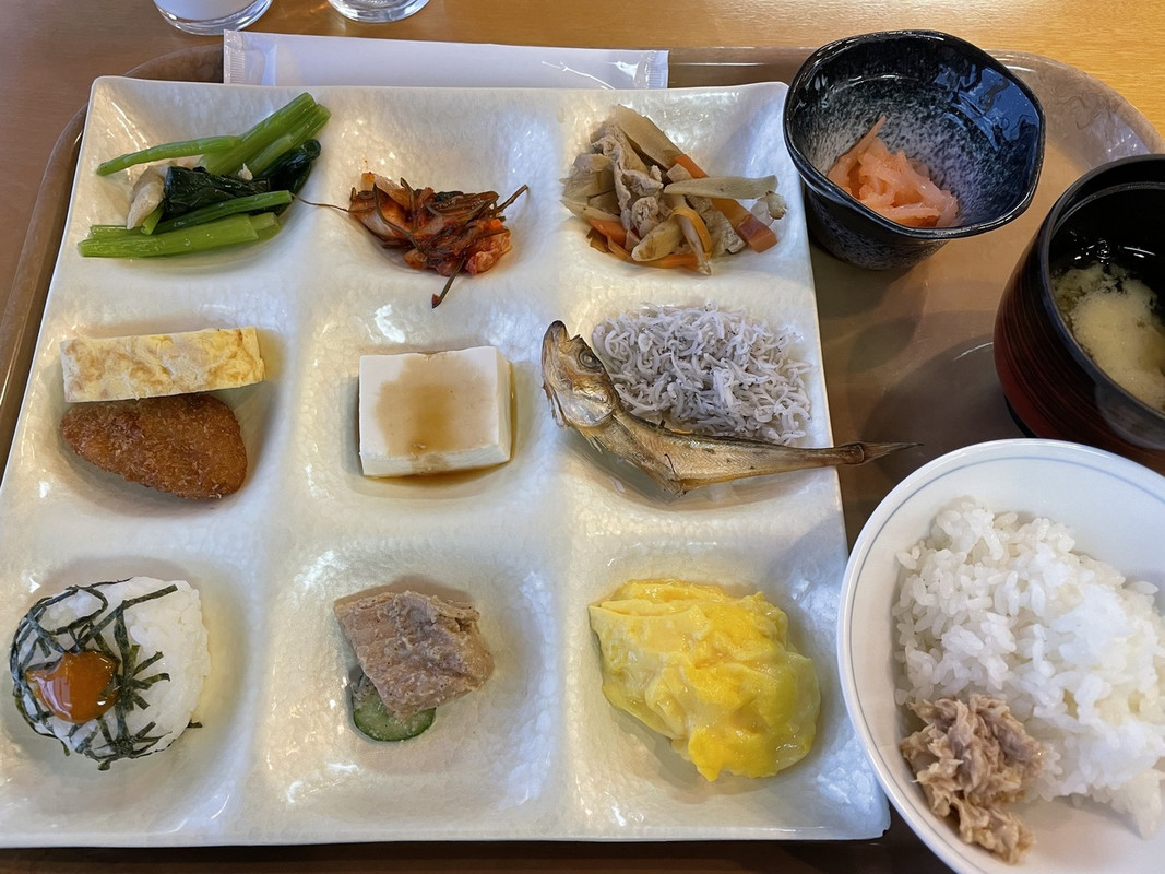 朝食ビュッフェ
