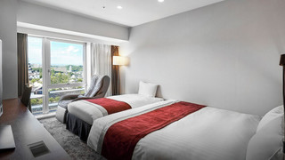 [禁煙/キャッスルビュー] デラックスキング+EXベッド