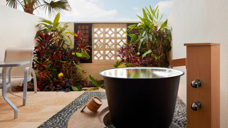 プレミアム ルーム シングルベッド 2 台 ガーデンビュー タワー (プレミアムラナイルーム)