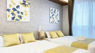 スーペリア ファミリールーム 202号室 禁煙  (ソファベッド用の寝具は部屋に常備していない為 事前にリクエストが必要)