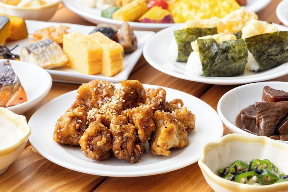 朝食ビュッフェ