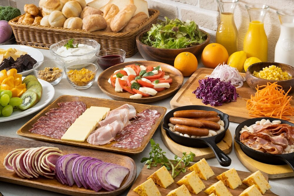 朝食ビュッフェ