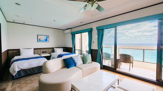 デラックス ルーム ベッド (複数台) 禁煙 オーシャンフロント