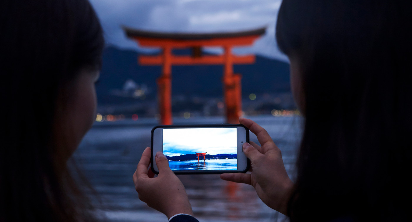 女子旅　宮島観光