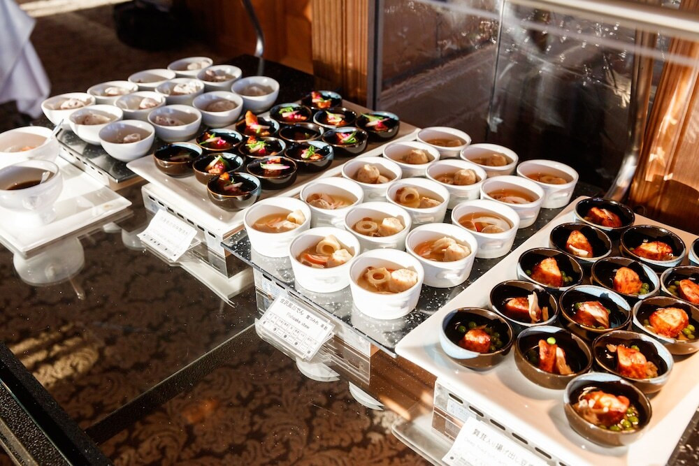 朝食ビュッフェ