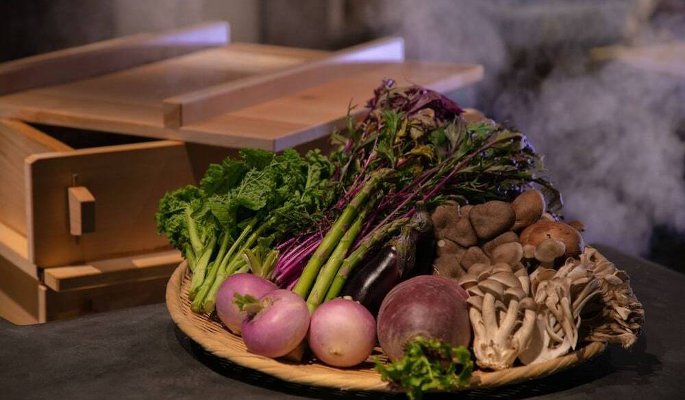 食べ放題の「極楽蒸し」一例② / 2