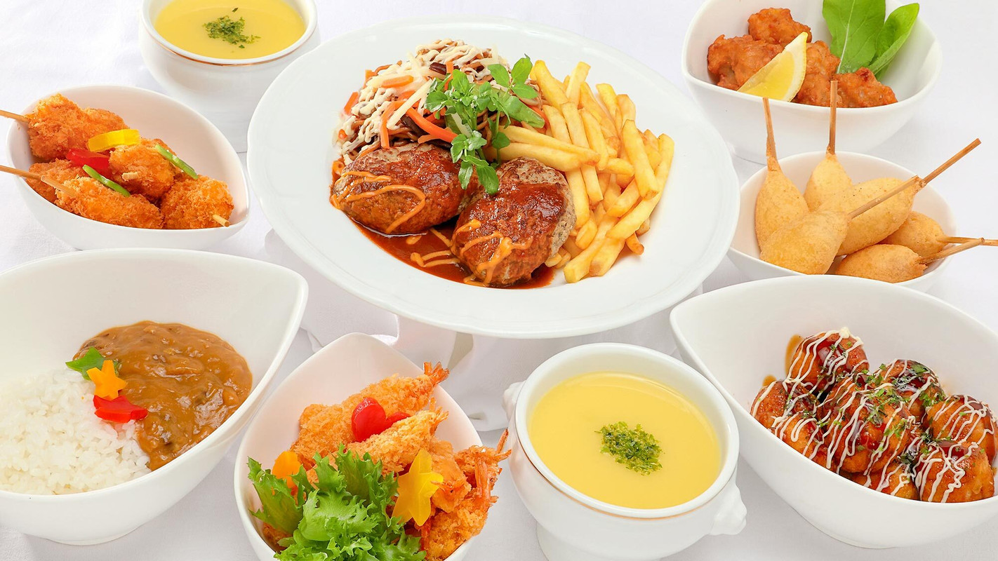 種類豊富なキッズメニュー