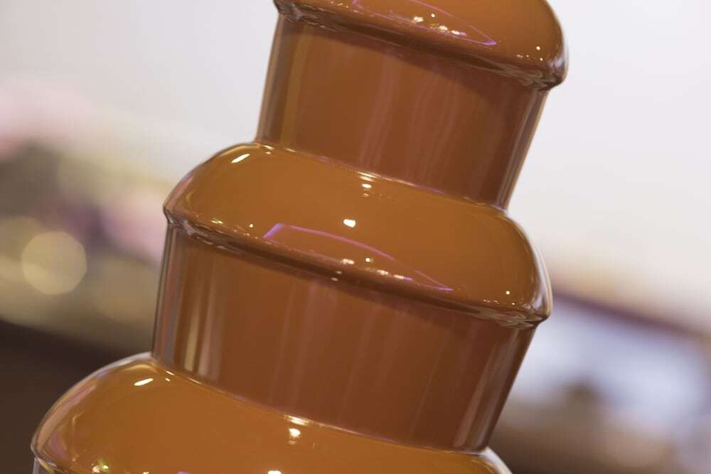 夕食バイキング／チョコレートファウンテン