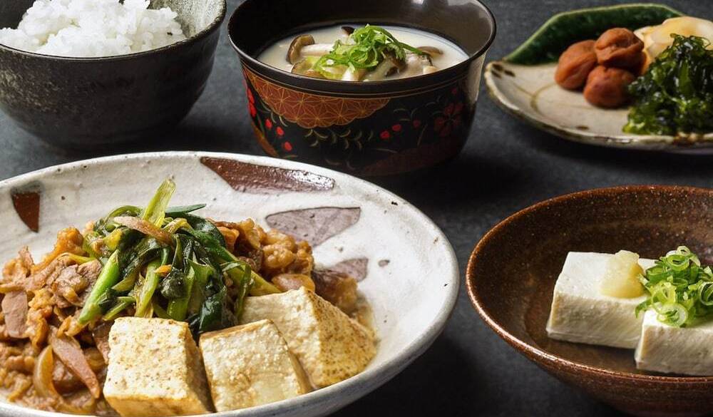 朝食 おばんざい一例 / 1