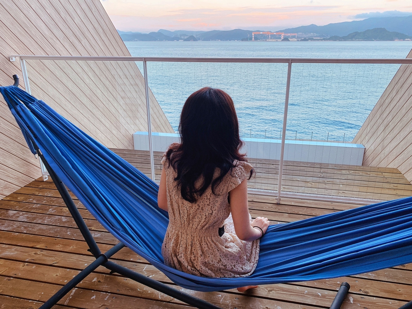 家族旅行に行ったときに、母に撮ってもらった写真です。