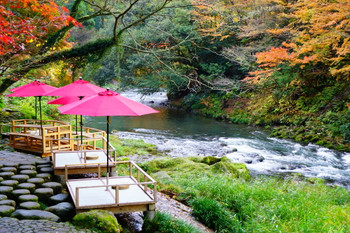 The riverbed of Kakusenkei