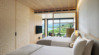 ルーム ダブルベッド 2 台 禁煙 (Balcony)
