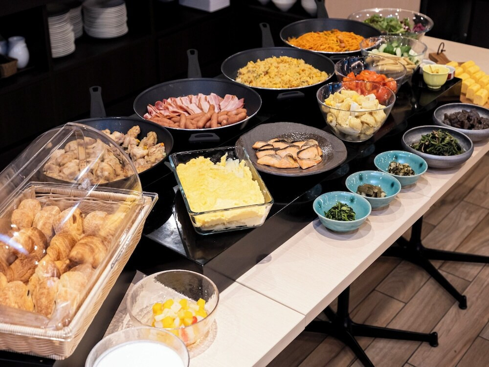 朝食ビュッフェ