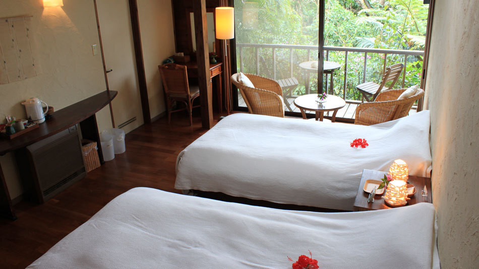 バルコニーやバスルームからジャングルの緑を楽しんで！3442418