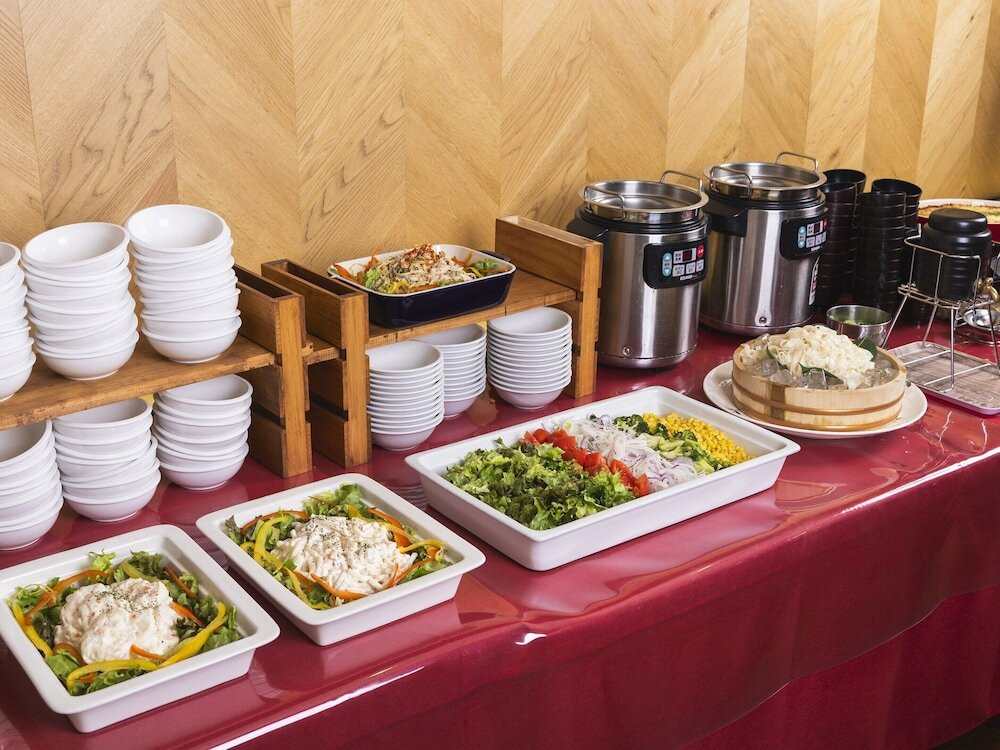 朝食ビュッフェ