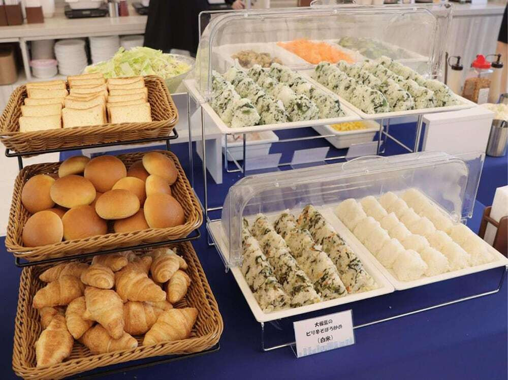 朝食ビュッフェ