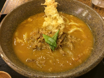 「兎麦」料理 567873 えび天カレーうどん大盛り