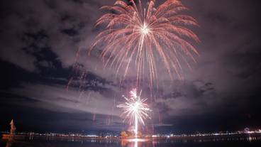 諏訪湖の花火 / 5