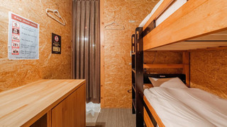 共同ドミトリー 二段ベッド2名分 禁煙